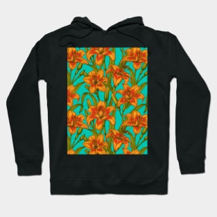 Tawny daylily flowers Hoodie